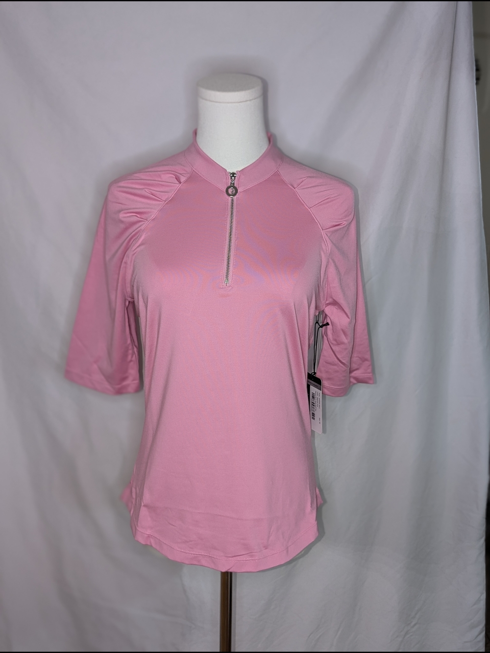 Tail Pink 1/4-Zip Golf Performance Top NWT XSmall